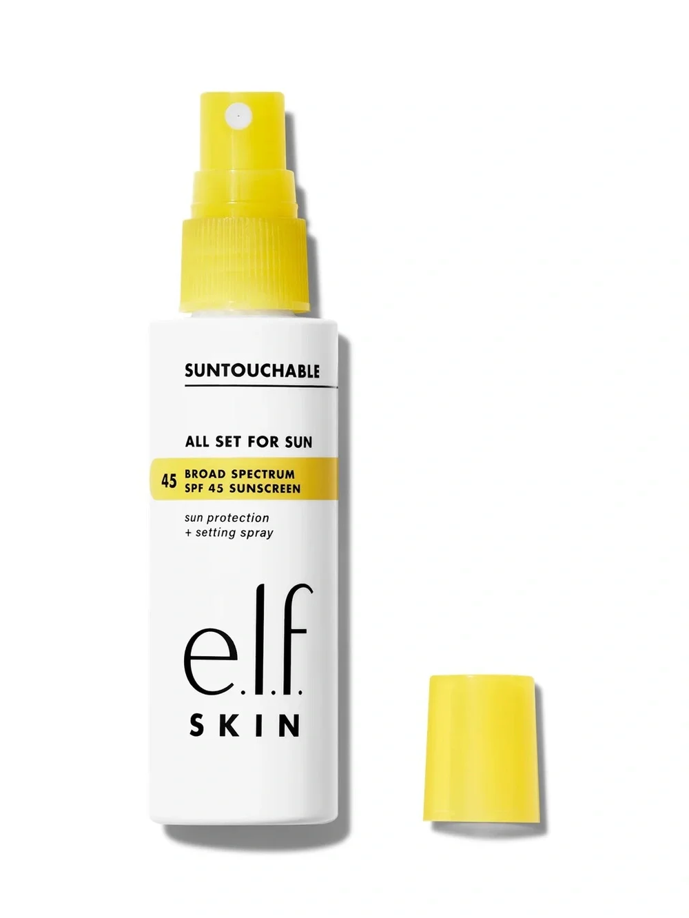 elf Suntouchable All Set For Sun SPF 45 Sun Protection & Setting Spray